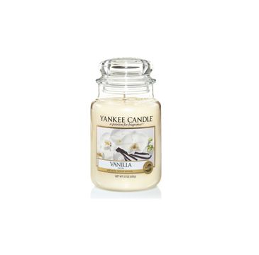 Yankee Candle Świeca zapachowa duży słój Vanilla 623g