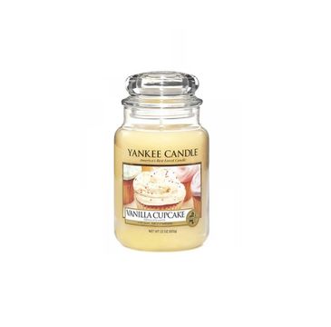 Yankee Candle Świeca zapachowa duży słój Vanilla Cupcake 623g