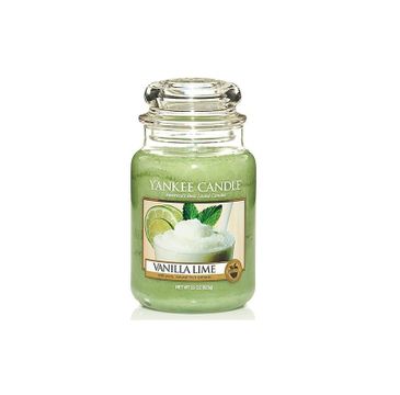 Yankee Candle Świeca zapachowa duży słój Vanilla Lime 623g