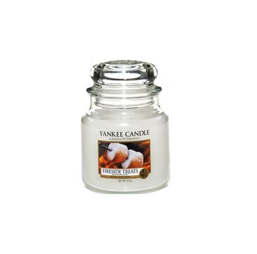 Yankee Candle Świeca zapachowa mały słój Fireside Treats 104g