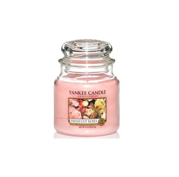 Yankee Candle Świeca zapachowa mały słój Fresh Cut Roses® 104g