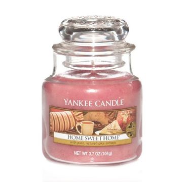 Yankee Candle Świeca zapachowa mały słój Home Sweet Home 104g