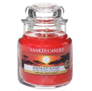 Yankee Candle Świeca zapachowa mały słój Serengeti Sunset 104g