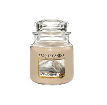 Yankee Candle Świeca zapachowa mały słój Warm Cashmere 104g