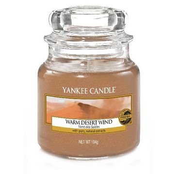 Yankee Candle Świeca zapachowa mały słój Warm Desert Wind 104g