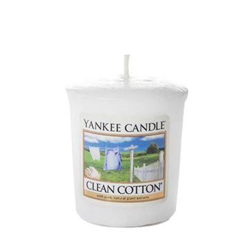 Yankee Candle Świeca zapachowa sampler Clean Cotton 49g