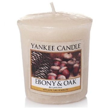 Yankee Candle Świeca zapachowa sampler Ebony & Oak 49g