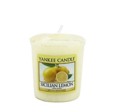 Yankee Candle Świeca zapachowa sampler Sicilian Lemon 49g