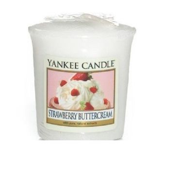 Yankee Candle Świeca zapachowa sampler Strawberry Buttercream 49g