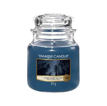 Yankee Candle – Świeca zapachowa średni słój A Night Under The Stars (411 g)