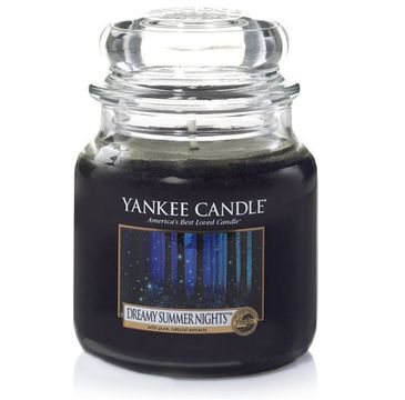 Yankee Candle Świeca zapachowa średni słój Dreamy Summer Nights 411g