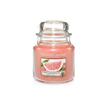 Yankee Candle Świeca zapachowa średni słój Pink Grapefruit 411g