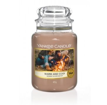 Yankee Candle – Świeca zapachowa średni słój Warm and Cosy (411 g)