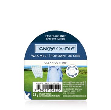 Yankee Candle – Wax Melt wosk zapachowy Clean Cotton (22 g)