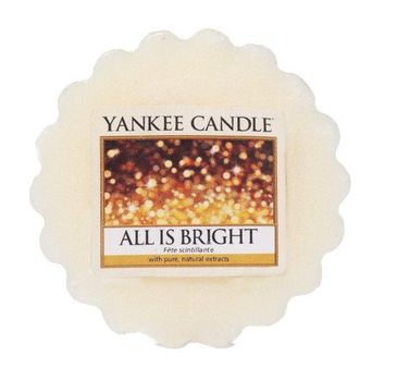 Yankee Candle – Wax wosk zapachowy All Is Bright (22 g)