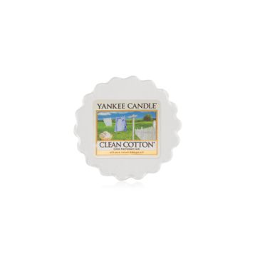 Yankee Candle Wosk zapachowy Clean Cotton 22g