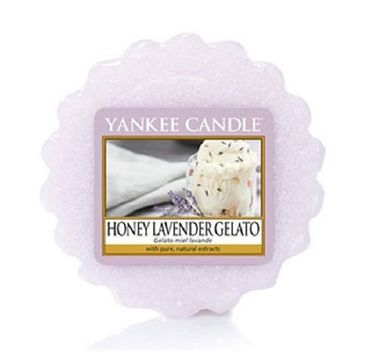 Yankee Candle Wosk zapachowy Honey Lavender Gelato 22g