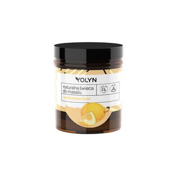 Yolyn Naturalna Świeca do masażu - Melonowe Love (120 ml)