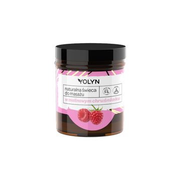 Yolyn Naturalna Świeca do masażu - W Malinowym Chruśniaku (120 ml)