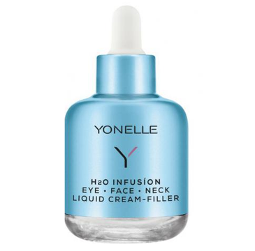 Yonelle H2O Infusion Eye Face Neck Liquid Cream Filler – krem przeciwzmarszczkowy pod oczy, na twarz i szyję (50 ml)