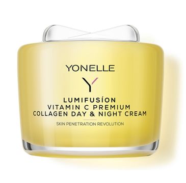 Yonelle Lumifusion Vitamin C Premium Collagen Day & Night Cream kolagenowy krem na dzień i na noc 55ml