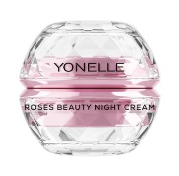 Yonelle Roses Beauty Night Cream krem piÄ™knoÅ›ci do twarzy i pod oczy na noc (50 ml)