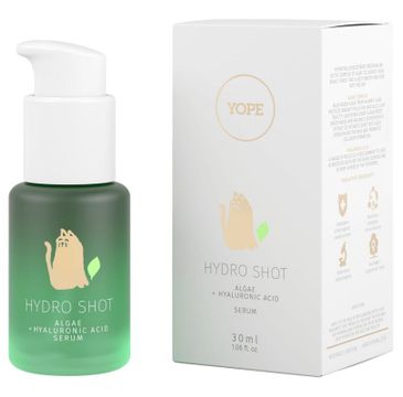 Yope Hydro Shot serum z algami Algi + Kwas Hialuronowy (30 ml)