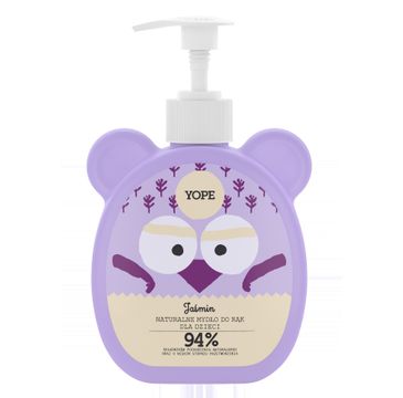 Yope – naturalne mydło do rąk dla dzieci Jaśmin (400 ml)