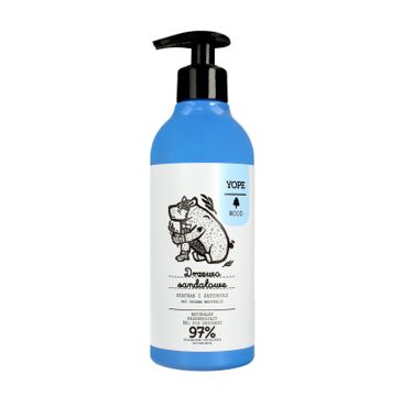 Yope Naturalny żel pod prysznic Drzewo Sandałowe (400 ml)