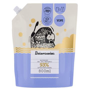 Yope  żel pod prysznic Dziurawiec – zapas (800 ml)