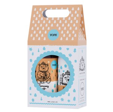 Yope Zestaw prezentowy Zimowy Muffin (mydło do rąk 500ml+balsam do ciała 300ml)