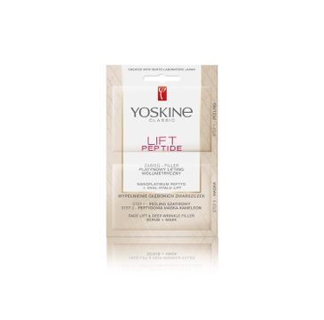 Yoskine Classic Lift Peptide – maska do twarzy platynowy lifting wolumetryczny (2x5 ml)