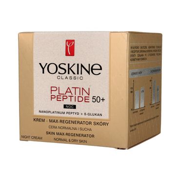 Yoskine Classic Platin Peptide 50+ krem na noc (50 ml)