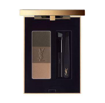 Yves Saint Laurent Couture Brow Palette paleta cieni do brwi 2 Medium Dark 3,8g