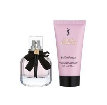 Yves Saint Laurent Mon Paris Pour Femme zestaw woda perfumowana spray 50ml + balsam do ciała 50ml