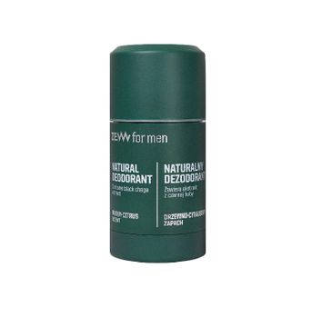 Zew For Men Naturalny dezodorant w sztyfcie z czarną hubą (80 g)