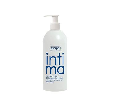 Ziaja Intima płyn kremowy do higieny intymnej z kwasem laktobionowym regenerująco-łagodzący 500ml