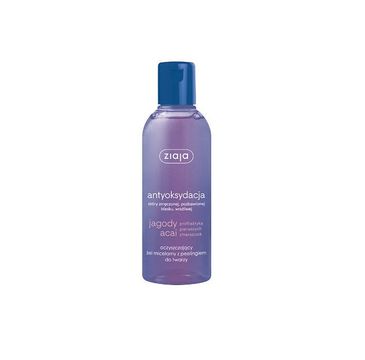 Ziaja Jagody Acai oczyszczający żel micelarny z peelingiem (200 ml)