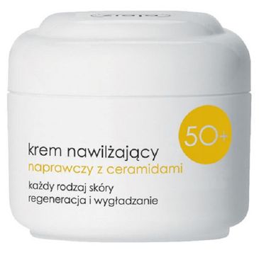 Ziaja Krem nawilżający naprawczy z ceramidami 50+ każdy rodzaj skóry na dzień SPF6 50ml