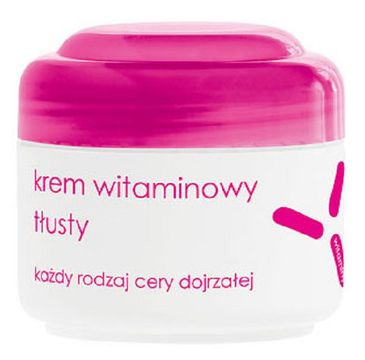 Ziaja Krem witaminowy tłusty każdy rodzaj cery dojrzałej 50ml