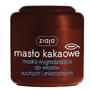 Ziaja Masło Kakaowe maska wygładzająca do włosów suchych i zniszczonych 200ml