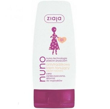 Ziaja Nuno krem antytrądzikowy tonujący Naturalny 60ml