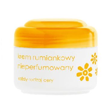 Ziaja Rumiankowy krem do twarzy nieperfumowany do każdego rodzaju cery 50ml