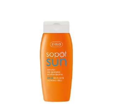 Ziaja Sopot Sun emulsja do opalania wodoodporna SPF6 150ml