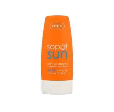 Ziaja Sopot Sun krem do cery fotowrażliwej SPF25 60ml