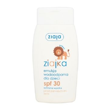 Ziaja Ziajka słoneczna emulsja wodoodporna dla dzieci SPF30 125ml