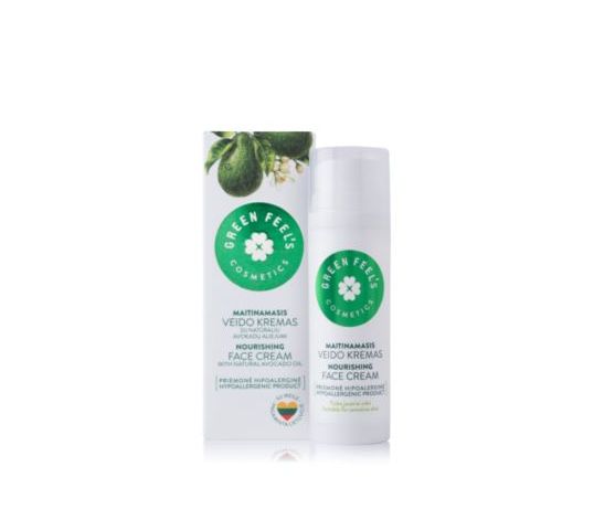 Green Feel's Nourishing Face Cream odżywczy krem do twarzy z awokado (50 ml)