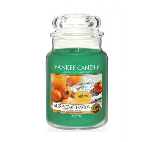 Yankee Candle – Świeca zapachowa duży słój Alfresco Afternoon (623 g)