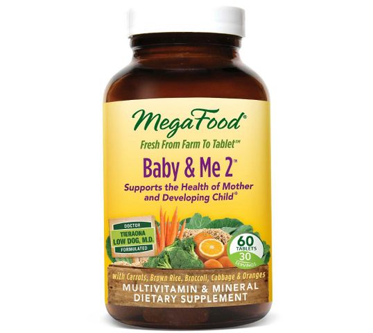 Mega Food Baby&Me 2 suplement diety dla kobiet w ciąży 60 tabletek