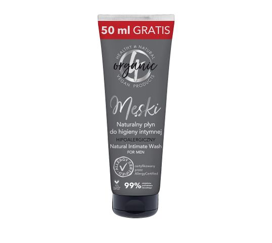 4organic Męski płyn do higieny intymnej dla mężczyzn (250 ml)